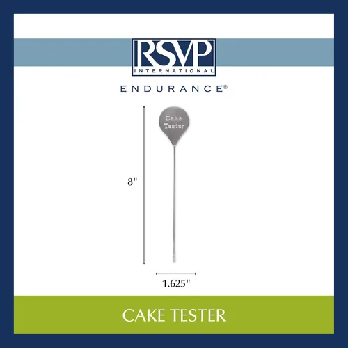 Miniatura 9 de RSVP International Endurance Kitchen - Colección de herramientas para hornear, probador de pasteles, acero inoxidable