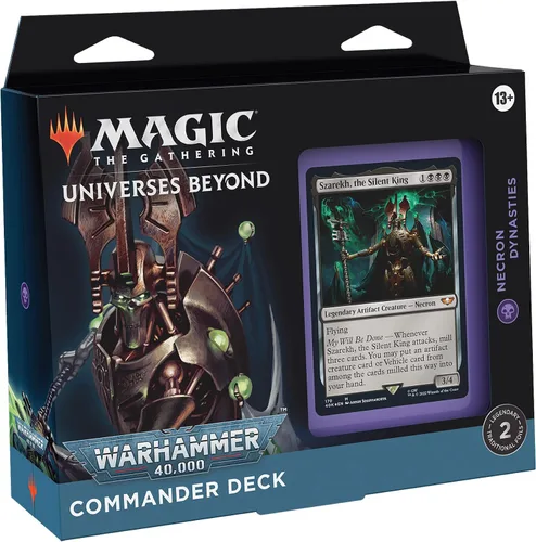 Miniatura 3 de Magic: The Gathering Universes Beyond: Warhammer 40,000 Mazo Commander – Dinastías Necron