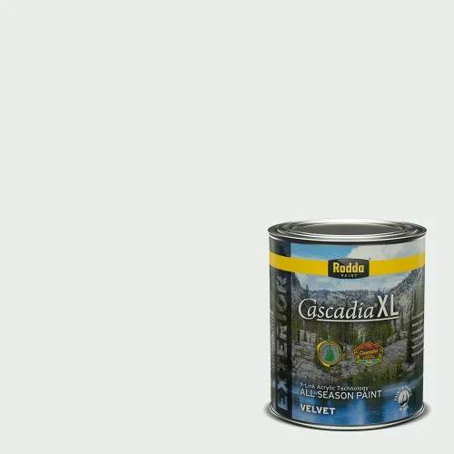 Miniatura 98 de Rodda Paint CASCADIA XL - Pintura satinada e imprimación para exteriores en uno, cuarto de galón, idea abstracta