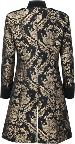 Miniatura 2 de Chaqueta vintage steampunk para hombre, estilo gótico, victoriano, uniforme