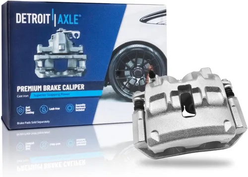 Miniatura 73 de Detroit Axle - 4 pinzas de freno para Honda Element 2003-2011 Pinzas de freno de disco con soportes 2004 2005 2006 2007 2008 2009 2010 reemplazo
