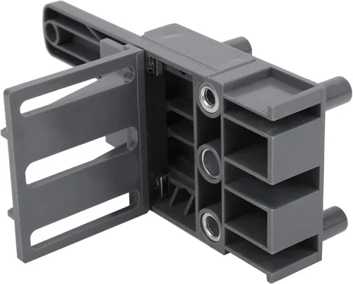 Miniatura 6 de 8 unids/set localizador de agujeros de perforación para carpintería, plantilla de clavija de clavija de conexión de tablero de madera, localizador