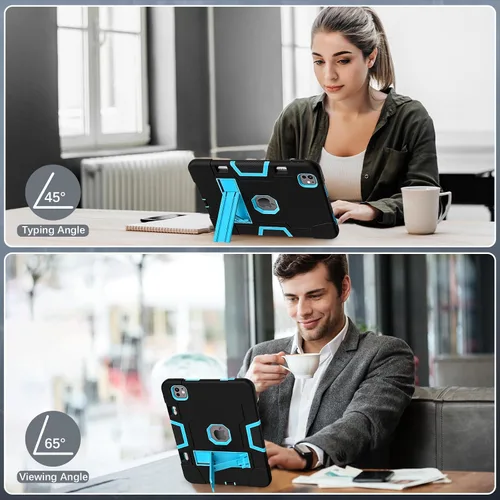 Miniatura 5 de TSQQST Funda para iPad Pro de 11 pulgadas Funda M4 5ª generación 2024, iPad Pro 11 Funda con soporte para lápiz + soporte, funda protectora