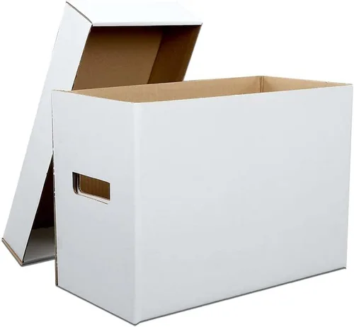 Miniatura 9 de G-PLUS Caja de almacenamiento para cómics de cómics con capacidad para 150-175 cómics, plegable, a prueba de humedad, 5