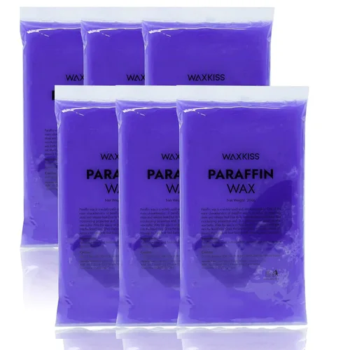 6 paquetes de repuestos de cera de parafina de aroma de lavanda, cera de parafina para manos y pies, hidratante para manos y pies, 6 unidades GK1