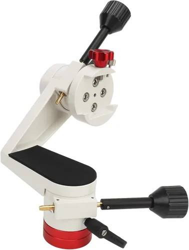 Altazimuth - Soporte para telescopio de aleación de aluminio resistente con ajuste micro de 360 ° para telescopios, binoculares, cámaras, 22.0 lbs