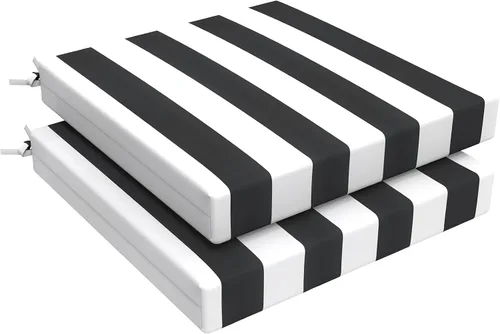 Miniatura 64 de LVTXIII Cojines para Sillas de Exterior, Cojines para Muebles de Patio Resistentes a la Decoloración, Cojines Cuadrados para Sillas de Esquina