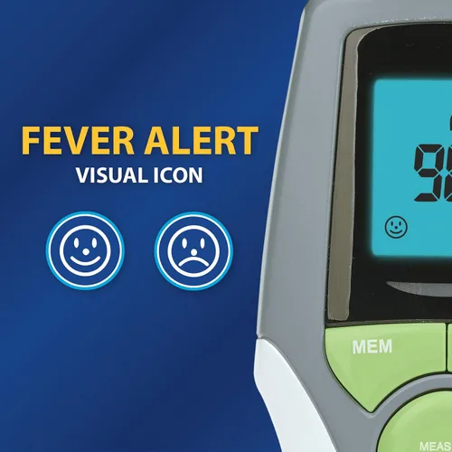 Miniatura 5 de Veridian Healthcare Termómetro infrarrojo Mediciones de frente Lectura de 1 segundo Higiénico sin contacto Cuidado de toda la familia