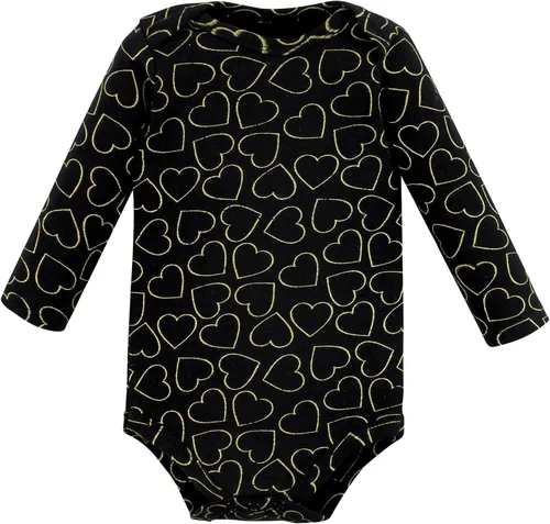 Miniatura 4 de Hudson Baby Body unisex de algodón de manga larga, para bebé