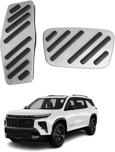 Miniatura 38 de Accesorios interiores personalizados para Nissan Sentra 2020 2021 2022, cubiertas de pedal de acelerador de gas de aleación de aluminio, Rojo