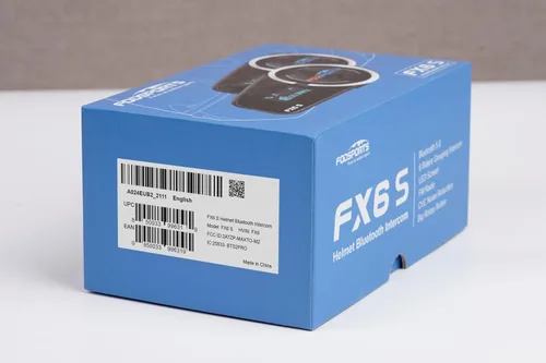 Miniatura 9 de Fodsports FX6 - Auriculares Bluetooth para motocicleta, intercomunicador Bluetooth para grupo de 6 motociclistas, sistemas de comunicación