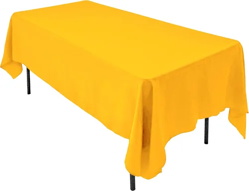 Miniatura 19 de AK TRADING CO. Mantel rectangular de poliéster de 60 x 102 pulgadas, fabricado en Estados Unidos, resistente a las arrugas, ignífugo, duradero