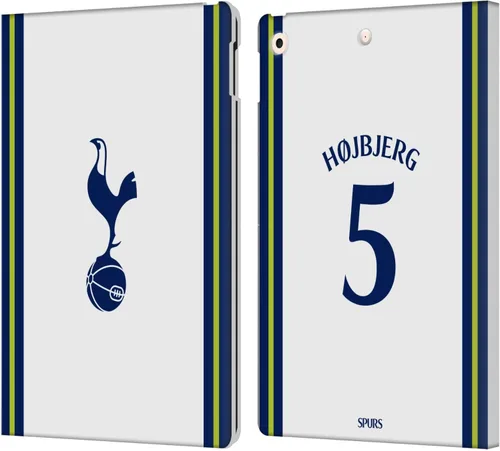 Miniatura 11 de Head Case Designs Officially Licensed Tottenham Hotspur F.C. Cristian Romero 2022/23 Players Home Kit Leather Wallet Case Compatible with Apple iPad