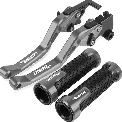 Para Yamaha XT660R XT 660R 2004 2005-2016 Palanca de freno de embrague de motocicleta CNC extensible ajustable palancas plegables manijas de mango