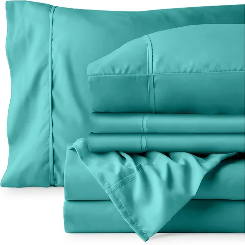 Miniatura 103 de Bare Home Hotel Luxury - Juego de sábanas tamaño individual, extra suave, 4 piezas, bolsillos profundos, ajuste fácil, refrescante y transpirable