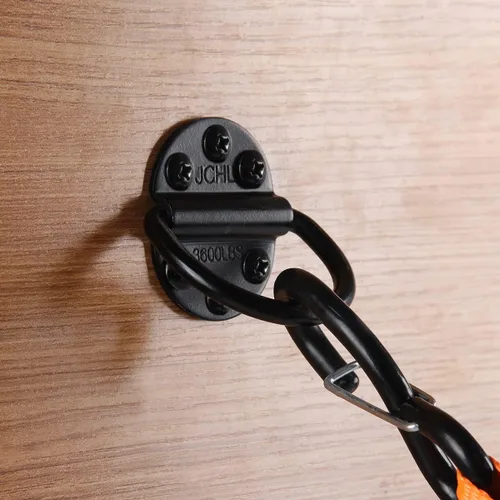 Miniatura 6 de Anclajes de amarre de acero resistente de 3600 libras de capacidad para cargas en remolques, camiones, caravanas, cámperes, camionetas, ATV, SUV