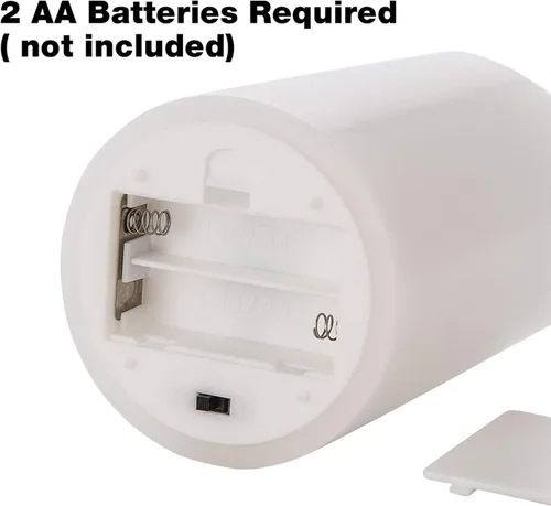 Miniatura 3 de Eywamage Velas de Pilar Blancas Sin Llama con Control Remoto, Velas de Cera LED Realistas Parpadeantes Alimentadas por Batería, Φ 3" H 4" 5" 6