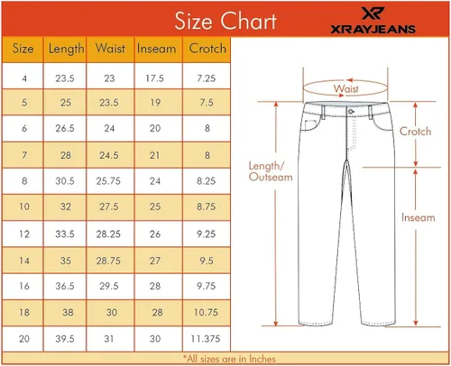 Miniatura 5 de X RAY Pantalones de mezclilla para bebé, cintura elástica en el interior, rasgados, moto, pantalones de mezclilla desgastados