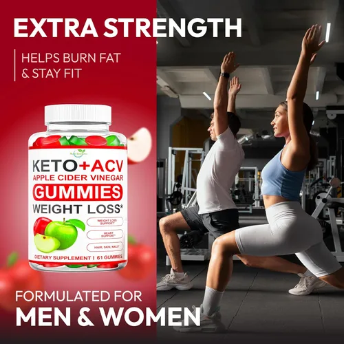 Miniatura 6 de Keto ACV Gummies Advanced Weight Loss - Suplemento de gomitas Keto ACV para mujeres y hombres, metabolismo, desintoxicación, limpieza, vinagre