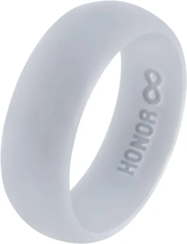 Miniatura 7 de Anillo de Eternidad Honor Anillo de Silicona para Hombre Banda de Boda