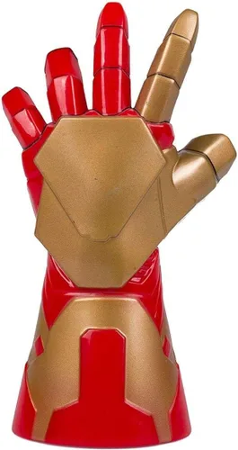 Miniatura 3 de Marvel Avengers Iron Man - Abridor de botellas – Abre tu bebida como un superhéroe – Producto oficial – Gran regalo de bar Man Cave para adultos