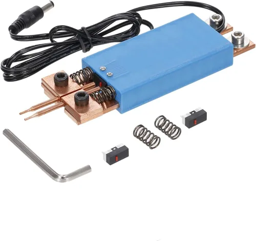 Shkalacar Lápiz de Soldadura por Puntos de Tipo Integrado, Accesorio de Máquina de Soldadura con Disparador Automático para Batería 18650, Lápiz de