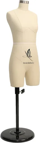 Miniatura 6 de Forma de vestido de media escala (no para adultos) Vestido corto de costura en miniatura 1:2 que se forma directamente en el cuerpo