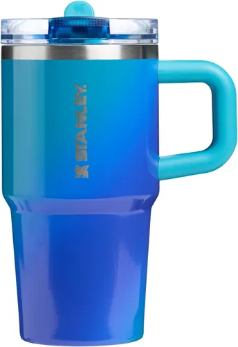 Miniatura 19 de STANLEY Quencher ProTour - Vaso con popote abatible con tapa a prueba de fugas, 14 onzas, popote y asa integrados, compatible con portavasos