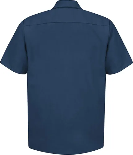Miniatura 2 de Red Kap Camisa de trabajo industrial para hombre, ajuste regular, manga corta