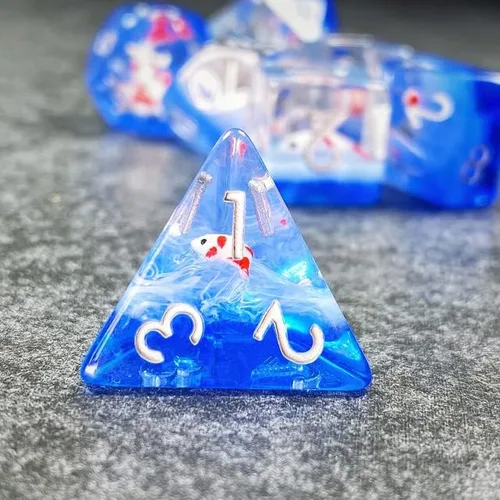 Miniatura 16 de Sage's Portal Juego de dados DND de resina para familiares de dinosaurios y reptiles, juego de dados poliédricos para Dungeons and Dragons RPG