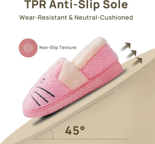 Miniatura 2 de pantuflas de gato para toda la familia, pies calientes