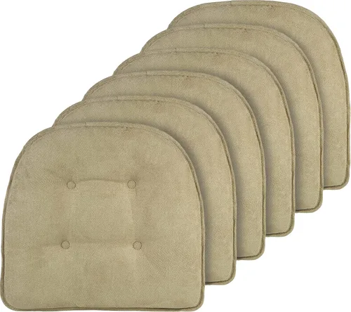 Miniatura 60 de Cojines antideslizantes para silla, ensamblados en Estados Unidos, almohadillas de asiento antideslizantes en forma de U para comedor, cocina