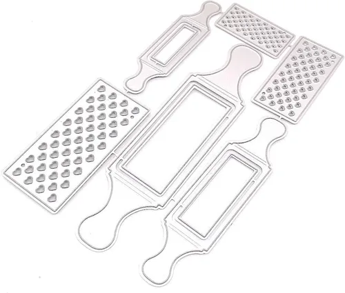 KSCRAFT Rodillos de metal troqueles de corte de metal plantillas para bricolaje álbum de recortes/álbum de fotos decorativo en relieve DIY tarjetas