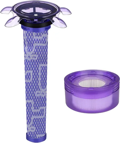 Miniatura 2 de Fette Filter - Kit de repuesto de filtro de vacío V8 actualizado compatible con Dyson V8 Nueva versión SV25/Dyson V8 Animal Extra 405901-01/Dyson V7