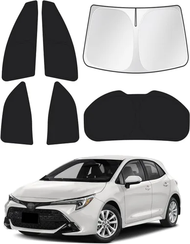 Miniatura 83 de Canvcle Parasol para parabrisas para Honda Civic de 11ª generación 2022-2025 2026 (no para Hatchback), kit de cubierta para ventana trasera lateral