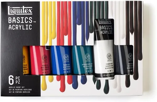 Miniatura 28 de Liquitex BASICS: juego de 72 tubos de pintura acrílica, 22ml (0.74 onzas)