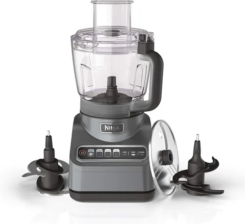 Ninja Procesador de alimentos Professional Plus de 1000 vatios de pico con programas preestablecidos Auto-iQ para picar puré, rebanada de masa