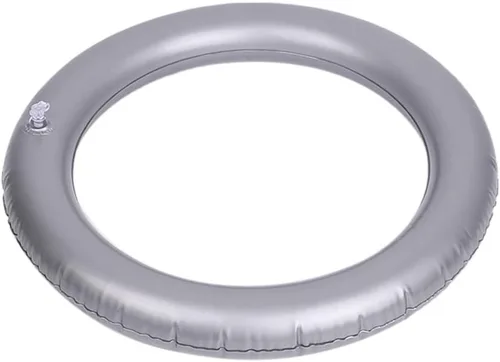 Base de pelota de yoga, anillo fijo redondo de PVC antideslizante estable, pelota de fitness para gimnasio en casa, oficina, mejora el dolor de
