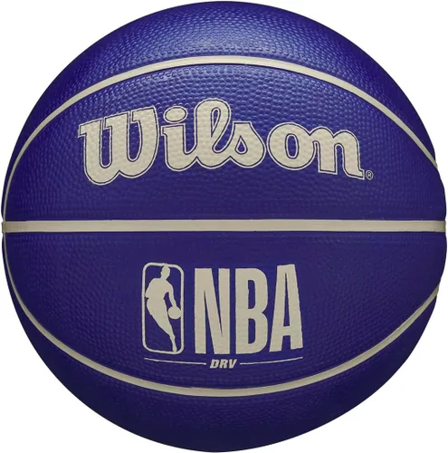Miniatura 12 de Wilson NBA DRV Plus Dazzle Camo Balón de Baloncesto para Exteriores - Beige/Azul, Talla 7-29.5" Dazzle Camo Beige/Azul