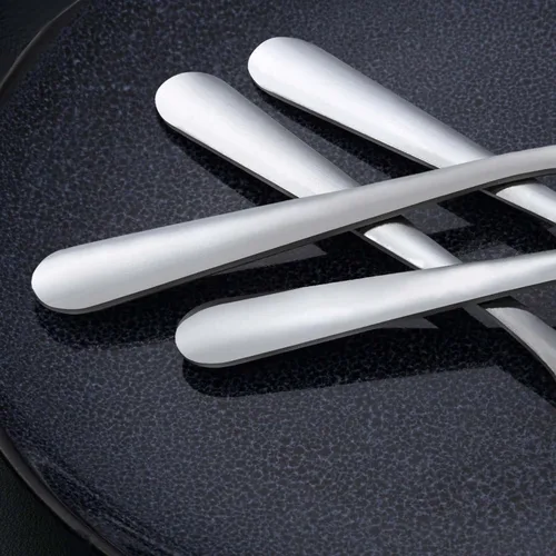 Miniatura 3 de Unokit - Juego de 24 cucharas de té – Cuchara de acero inoxidable de 6.7 pulgadas, postre, mesa, cucharas de cubiertos solo para el hogar, cocina