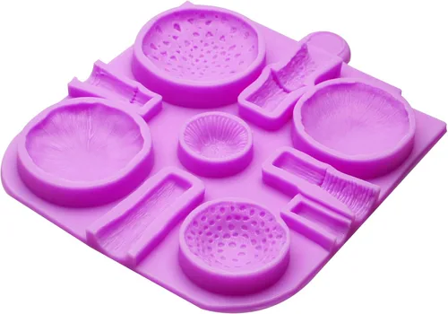 Miniatura 8 de Molde de silicona para hongos, moldes de chocolate para decoración de pasteles de boda, adornos de cupcakes, pudín, crumble de galletas M22