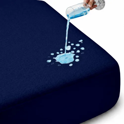 Miniatura 9 de SGI Bedding Protector de colchón impermeable tamaño individual de 39 x 75 pulgadas, bolsillo profundo de 15 pulgadas, suave, silencioso