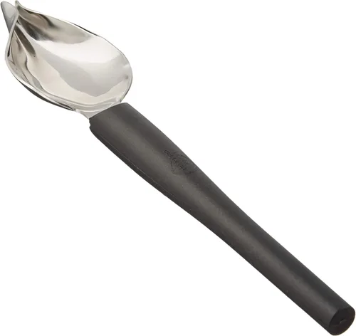 Miniatura 7 de Mercer Culinary Juego de cucharas decorativas de dibujo de precisión, grande/pequeño, acero inoxidable