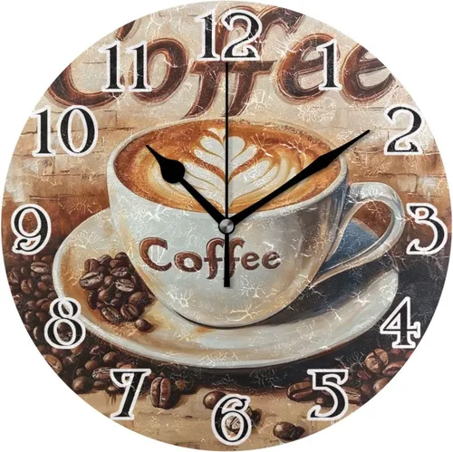 Miniatura 21 de Reloj de pared con mariposas moradas, silencioso, funciona con pilas, floral, sin tictac, decorativo, reloj analógico de cuarzo redondo de 9.5 A01