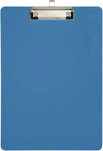 Miniatura 19 de Portapapeles acrílico azul claro tamaño A4 12.5 x 9 pulgadas con clip de perfil bajo para estudiantes, oficina, organizador de documentos, arte