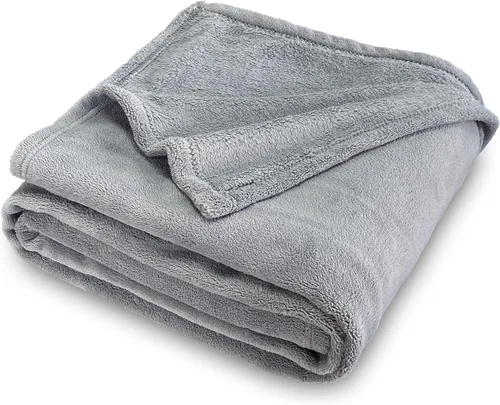 Miniatura 22 de SOCHOW Manta de franela de forro polar, tamaño individual, ligera, súper suave y acogedora para cama o sofá, color morado, 60 x 80 pulgadas