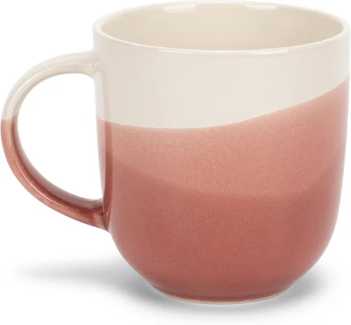 Miniatura 7 de Elanze Designs Paquete de 2 tazas de café de cerámica de cerámica de 14 onzas, color verde eucalipto