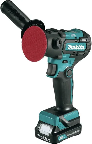 Miniatura 3 de Makita VP01R1 12V max CXT® Litio-Ion Brushless 3" Pulidor / Kit de lijadora de 2" (2.0Ah)
