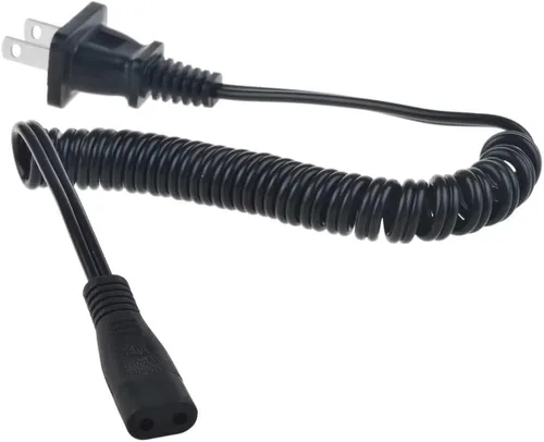 Miniatura 5 de Cable de alimentación de CA compatible con Remington Shaver R-950 R-960 R-970 R3130 R3150 Cable