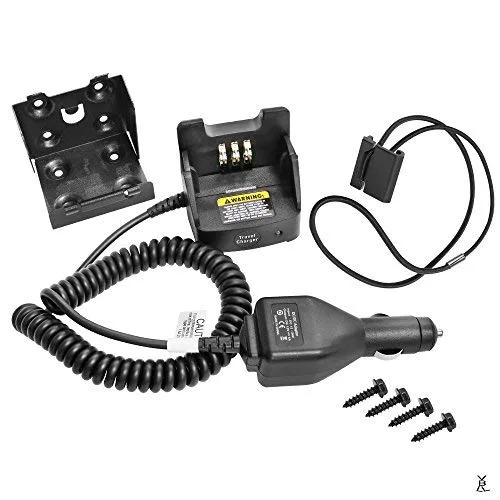 Cargador vehicular del coche del viaje PMLN7089 para la radio portátil MOTOROLA CP200 CP200D CP200XLS PR400 EP450 DEP450